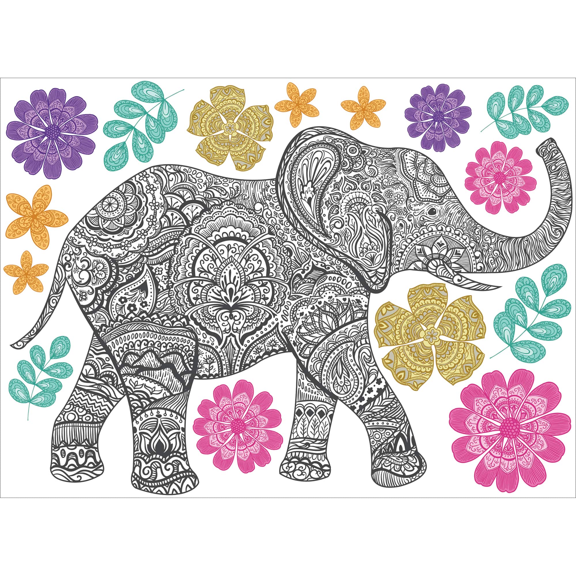 WallPops Mehndi Wall Art Kit